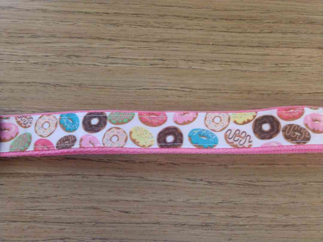 Doughnuts Print, Large Leash For Pet Dogs