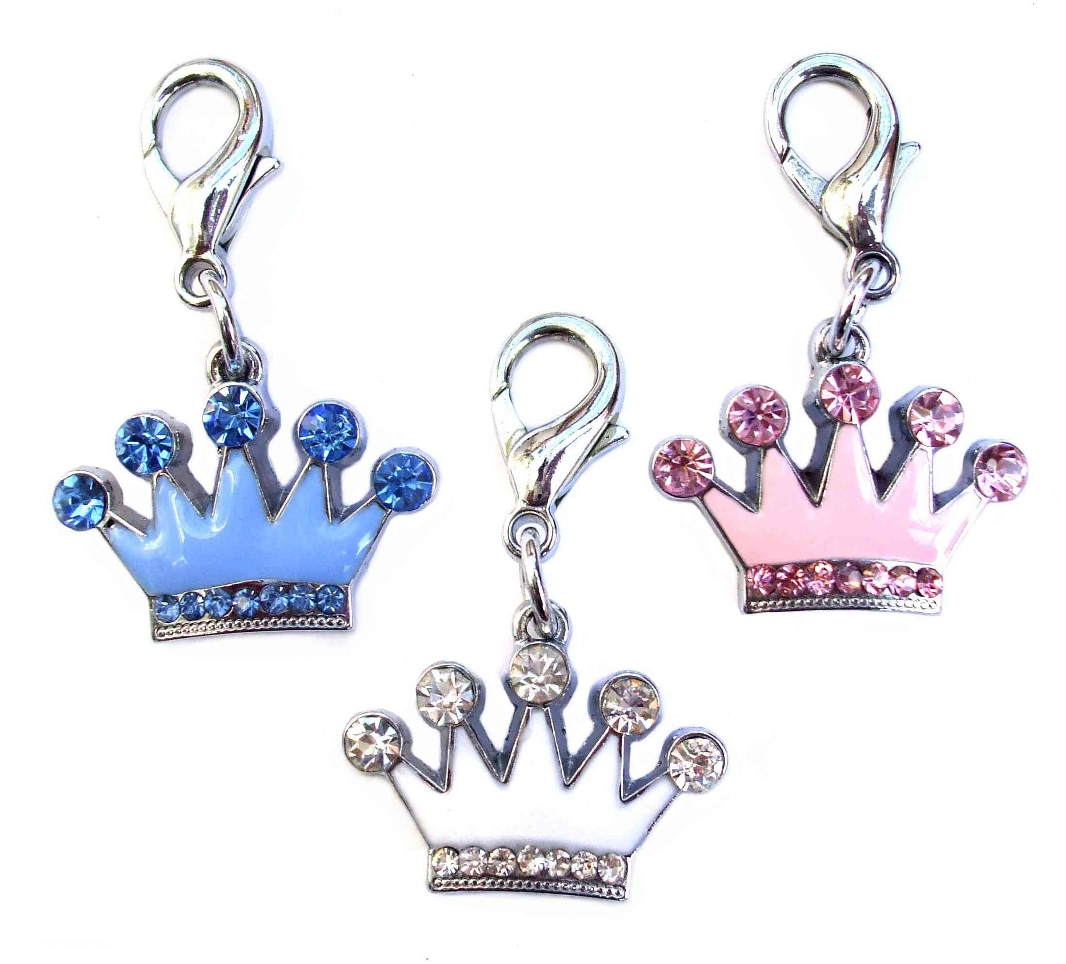 Crown Shaped Pet Collar Charms