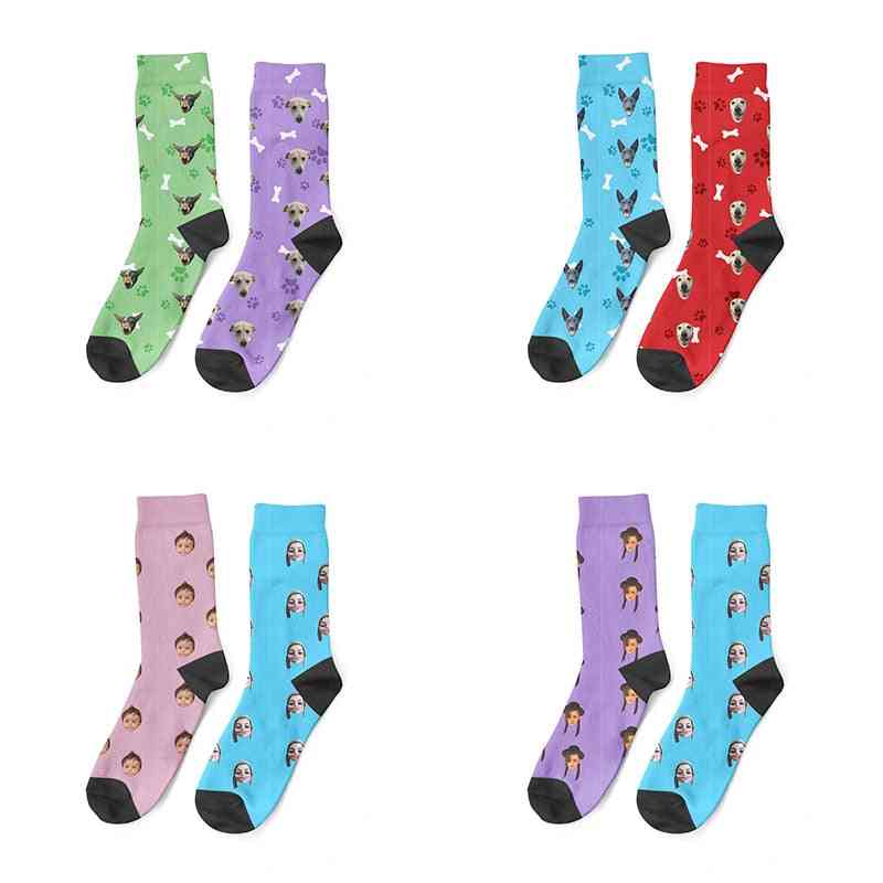 3d Printed Socks Women