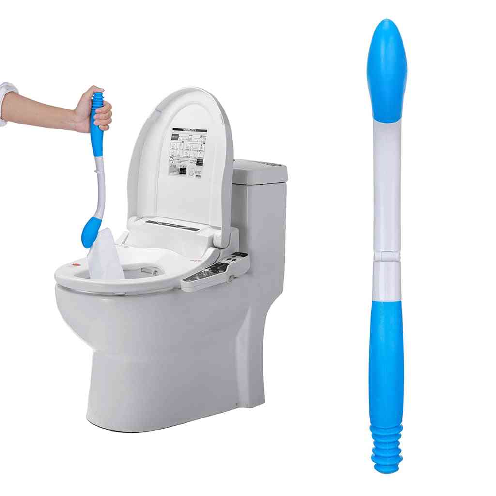 Spodní dlouhá rukojeť na dosah komfortní stěrač samonosný držák na toaletní papír rukojeť pro utírání koupelny