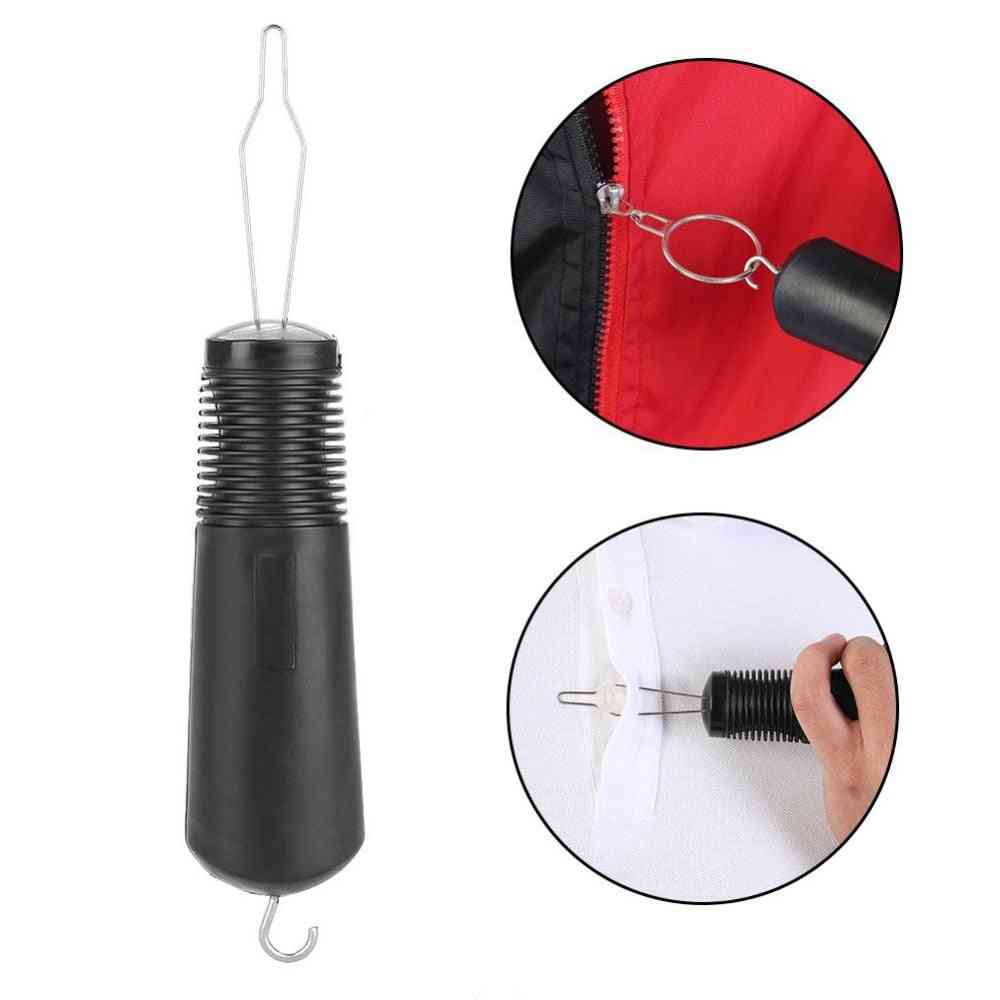 Dressing Stick Button Hook Helper - One Handed Easy Buttoning Arthritis
