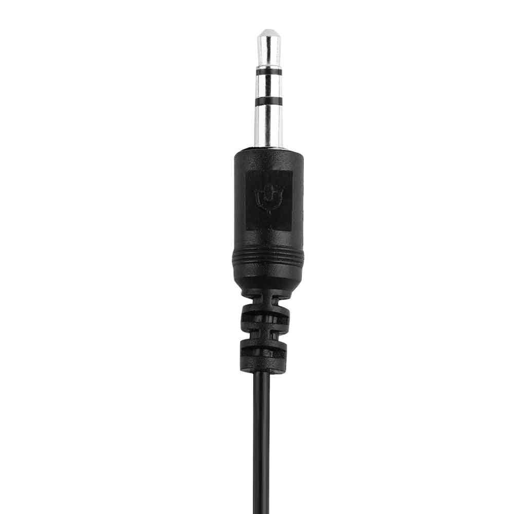 Hands-free Mini Wired Clip-on Lapel Lavalier Microphone