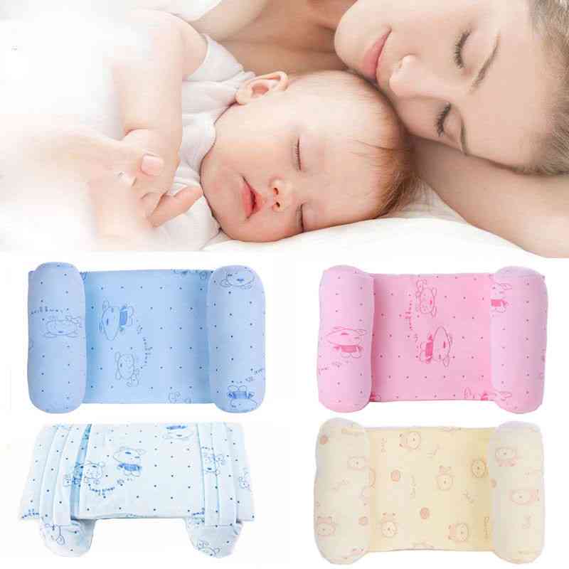 Cute Baby Pillows, Adjustable Memory Foam Support Newborn Infant Sleep