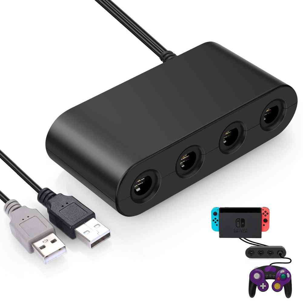 Controller Adapter Super Smash Bros For Switch Game-cube