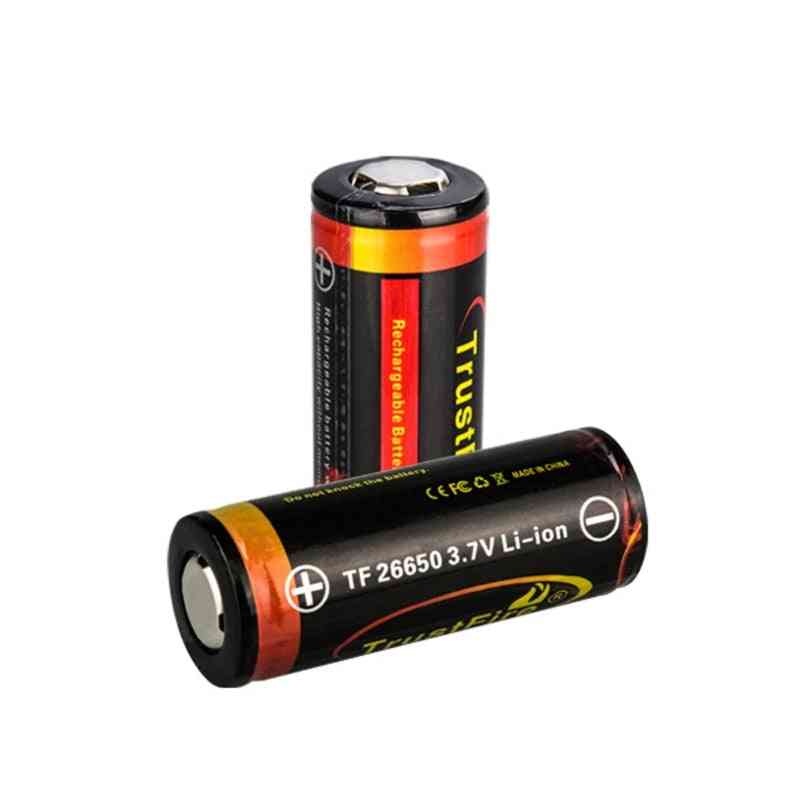 5000mah Li-ion, Rechargeable Battery For Led Flashlight Torch