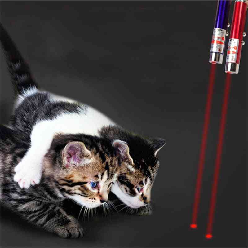 Kreatívna laserová hračka s LED diódou pre domácich miláčikov, pero s ukazovateľom mačky
