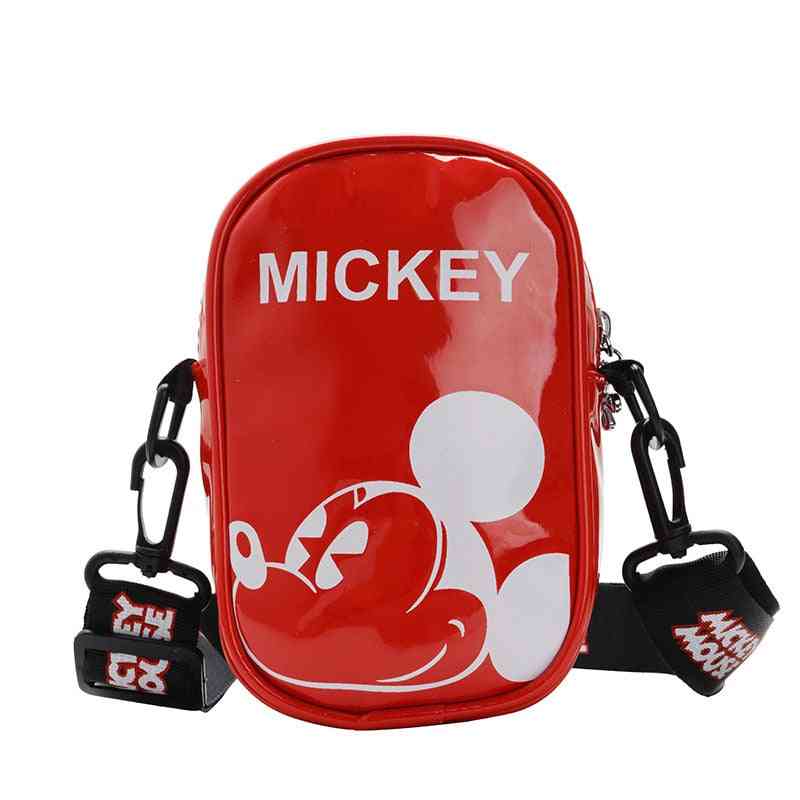 Children Shoulder Chest Waist Bags, Mickey Mouse Messenger Backpacks