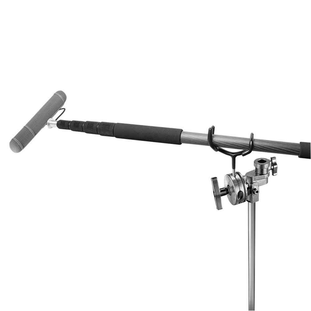 Metal Microphone Boom Pole Support Holder Recording Bracket