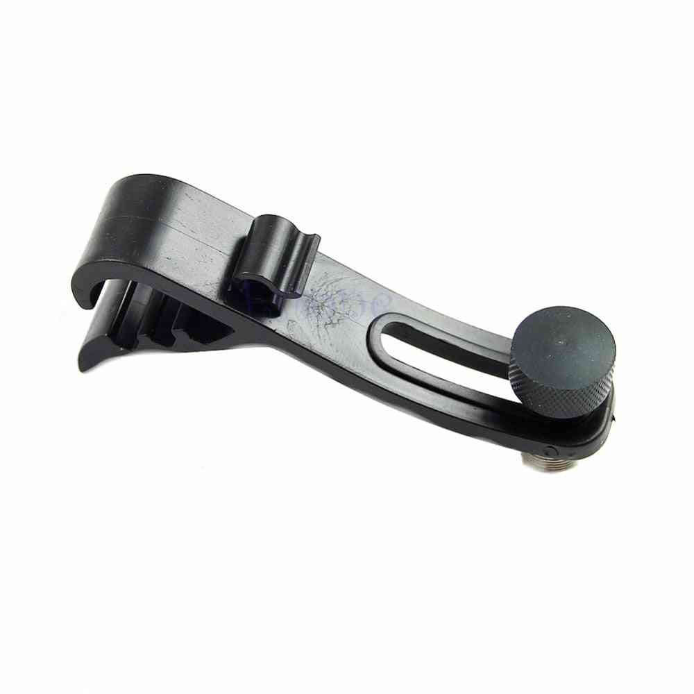 Objemka za mikrofon iz umetne mase, komplet za pritrditev platišča na nosilec sponke, orodje s trdim utorom