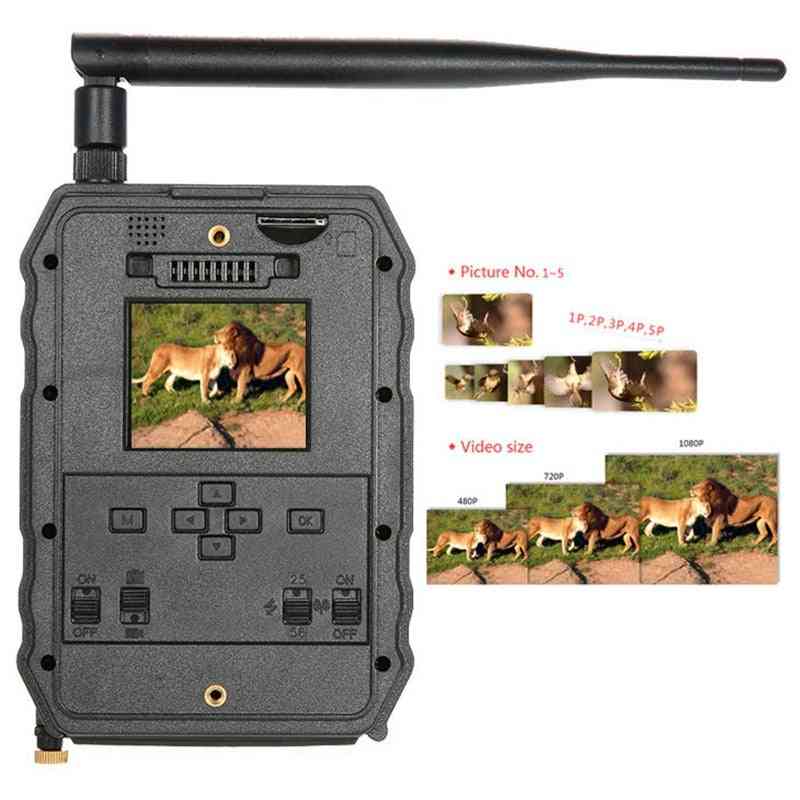 Trail game kamera, s880g 12mp, 1080p digital jakt 940nm, 3g nätverk nattseende
