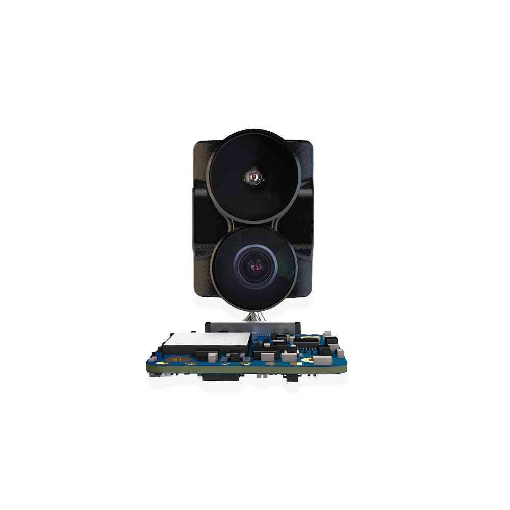 Recording Camera With Dual Lens