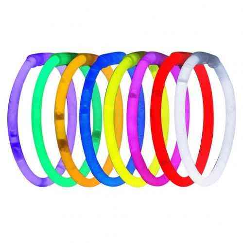 Kleurrijke-lichtgevende glow sticks, armband & ketting