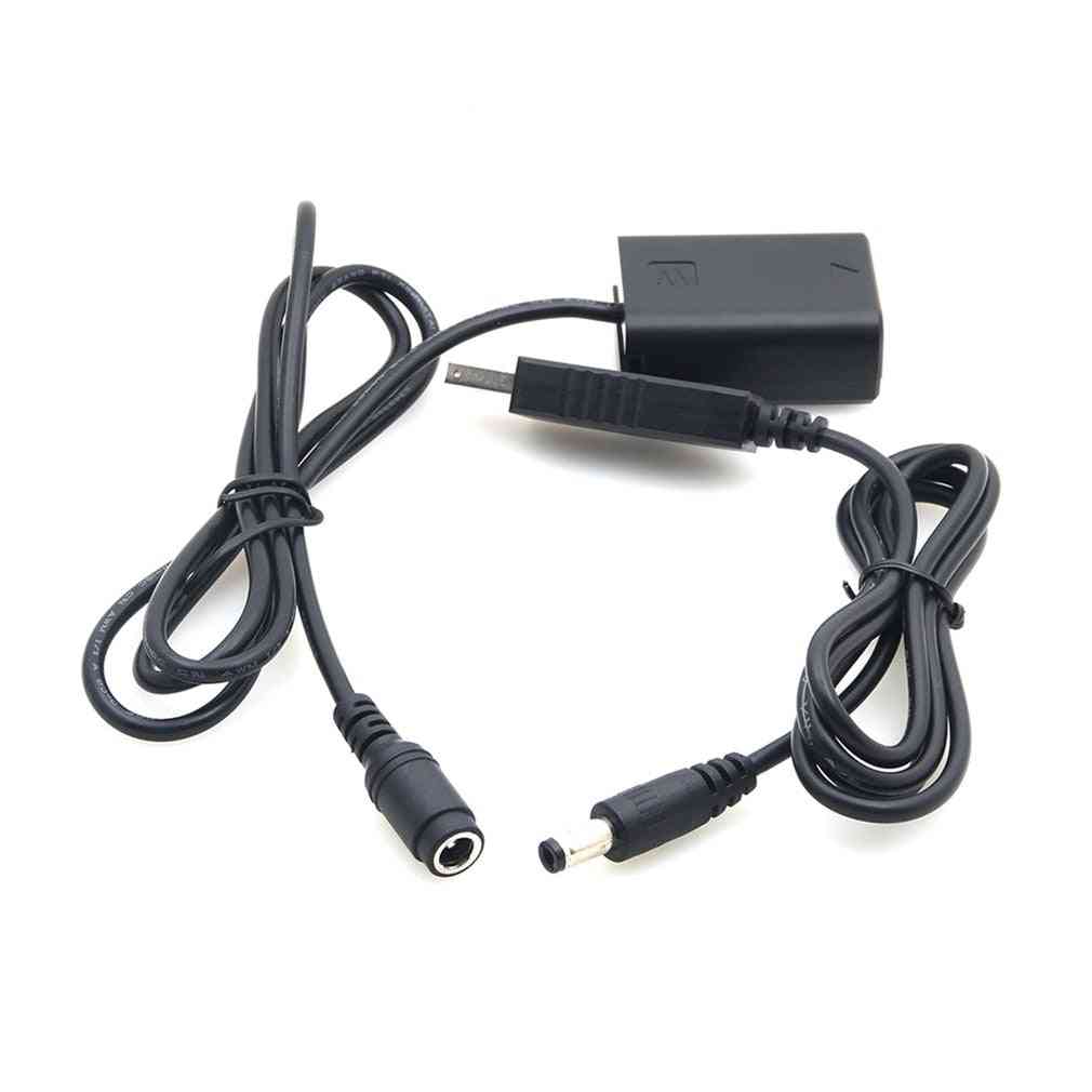 Np-fw50 Usb Adapter Cable For Sony Battery