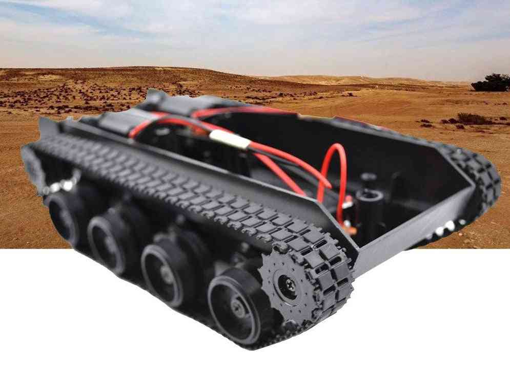 Brinquedo de chassi de robô tanque