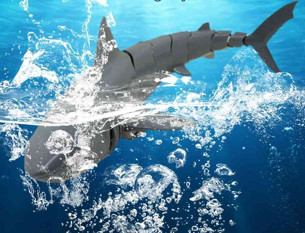 Remote Control Shark Boat Toy