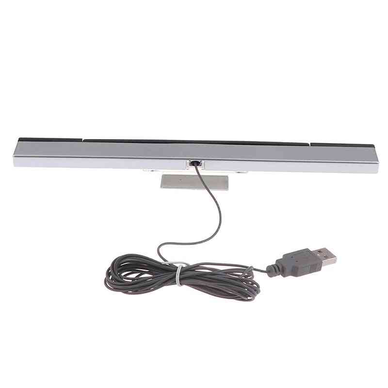 Game Accessories - Wii Sensor Bar Wired Receivers, Ir Signal Ray For Nitendo