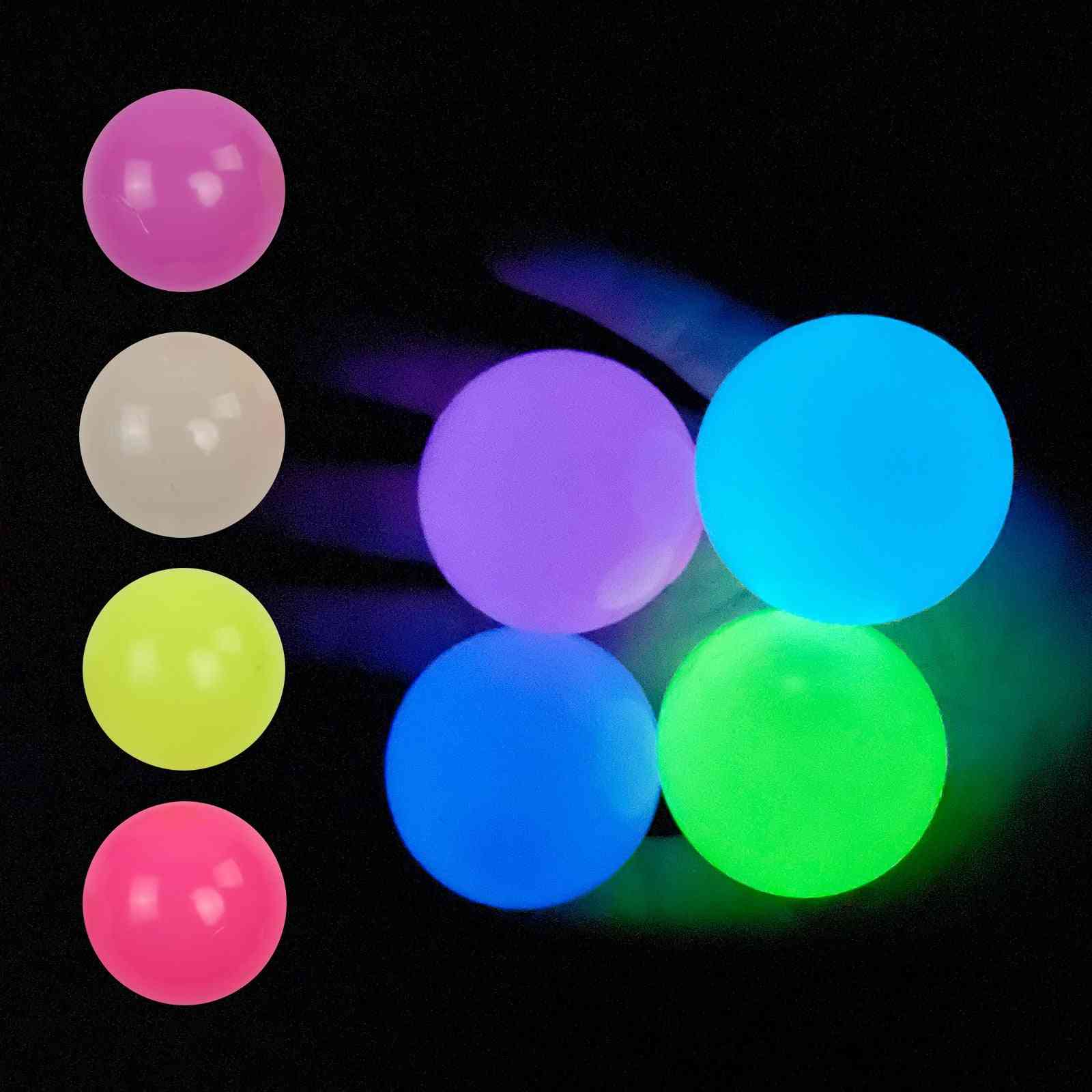 Luminous Wall Target Decompression Ball Sucker Toy