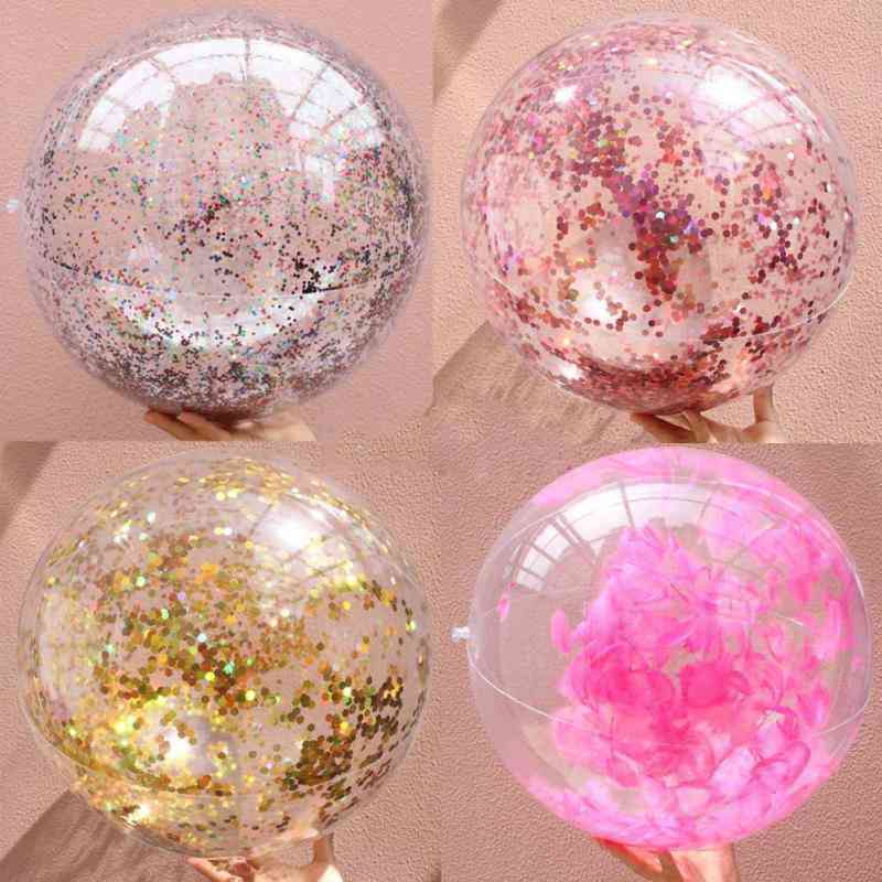 Sequins Inflatable Balloon Ball Toy