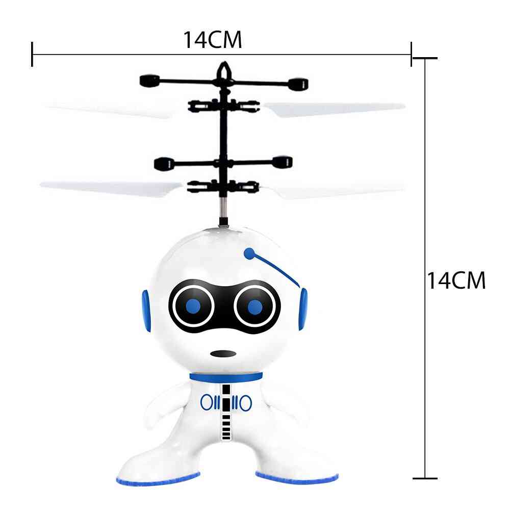 Carregamento usb, robô de indução aeronave brinquedo infantil