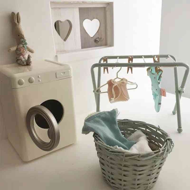 Mini Washing Machine Doll House's Toys