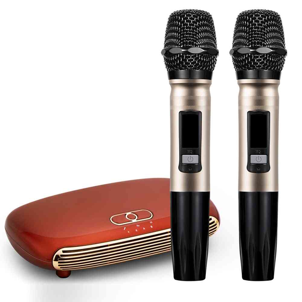 Scatola karaoke bluetooth, microfono wireless