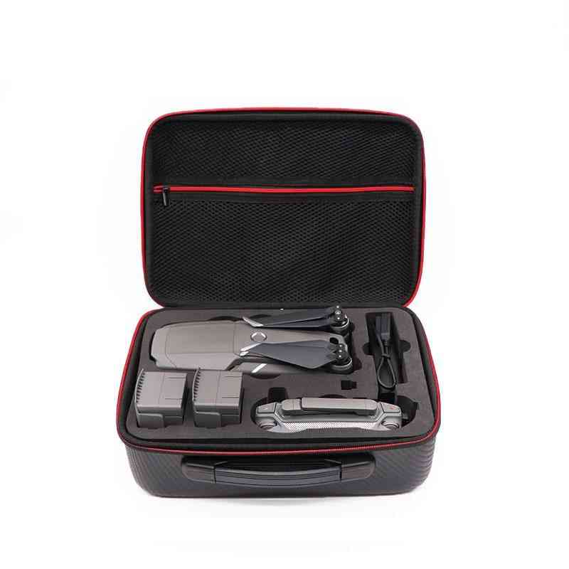 Dji Mavic 2 Pu Leather Water Resistant Portable Drone Bag Carry Case