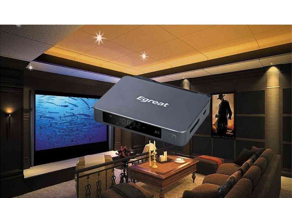 4k-HD-Mediaplayer mit HDR-Blu-ray, Festplattenwiedergabe, Android 5.1-TV-Box