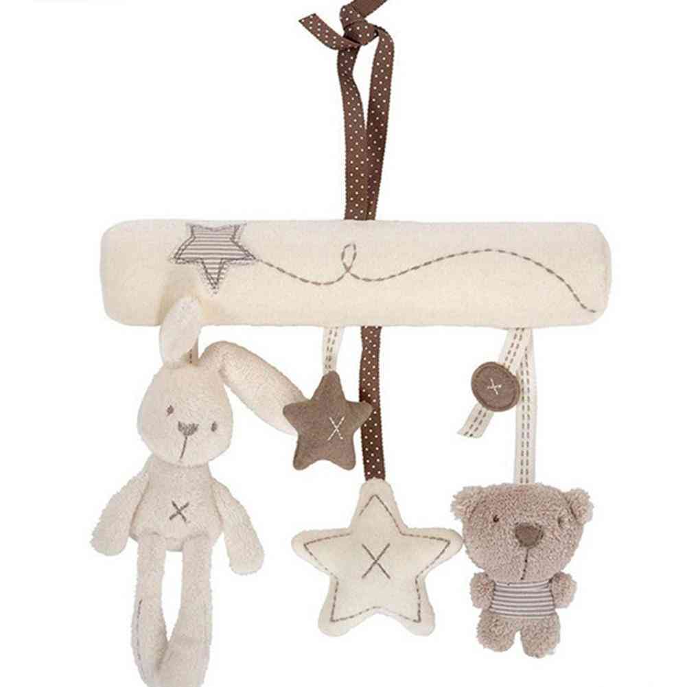 Cute Rabbit & Bear Bell Toy