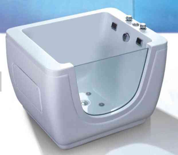 Baby Portable Spa Ozone Disinfection Acrylic Hydromassage Waterfall Bathtub