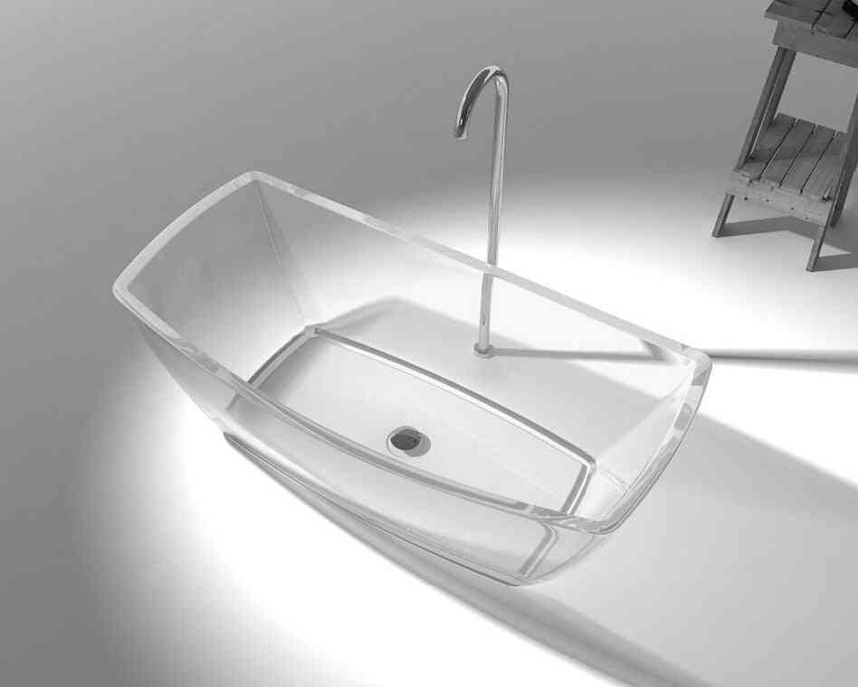 Acrylic Resin Stone Solid Surface Bathtub Corian Freestanding Cupc Approved Tub