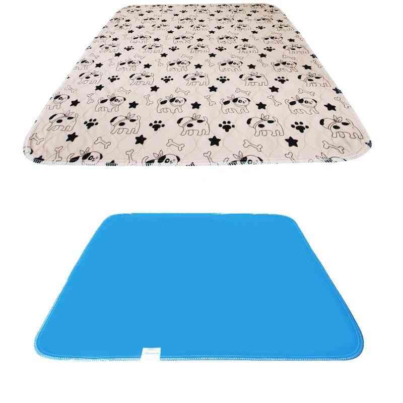 водоустойчиви постелки за кучешки легла за многократна употреба, бързо абсорбиращ се килим