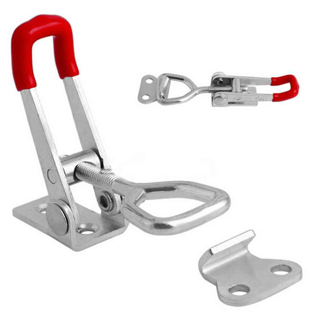 198lbs 90kg Anti-slip Push Pull Toggle Clamp Toolbox Case Accessories