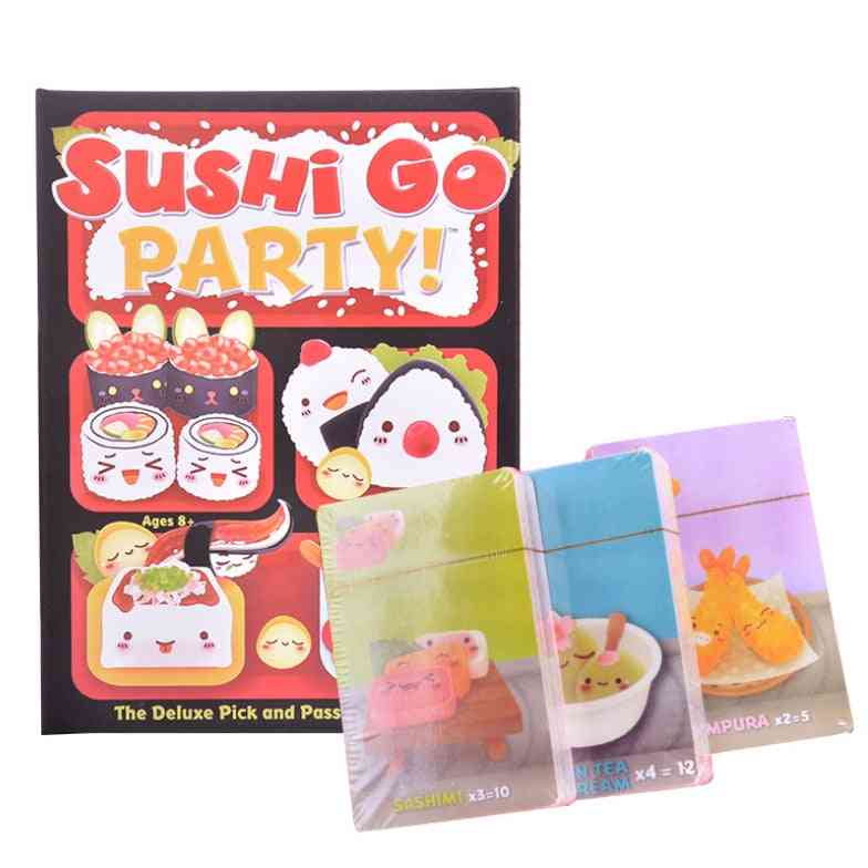 Parent-child Interactive-sushi Go Party, The Pick And Pass Card Game