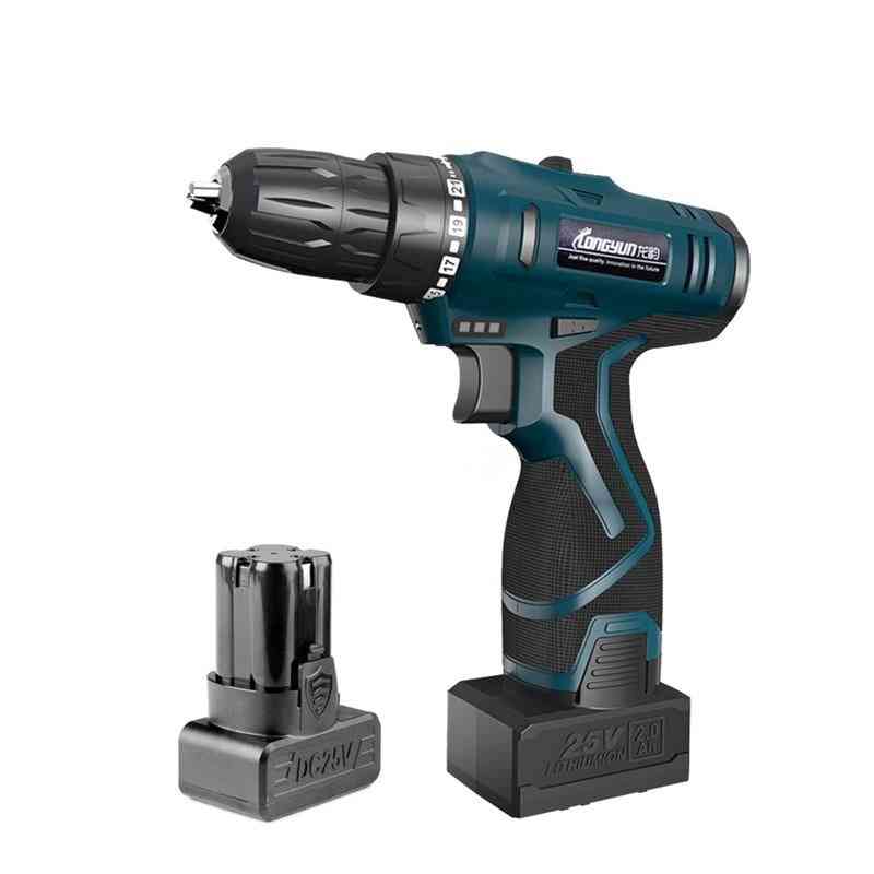 Lithium Battery Wireless Electric Drill
