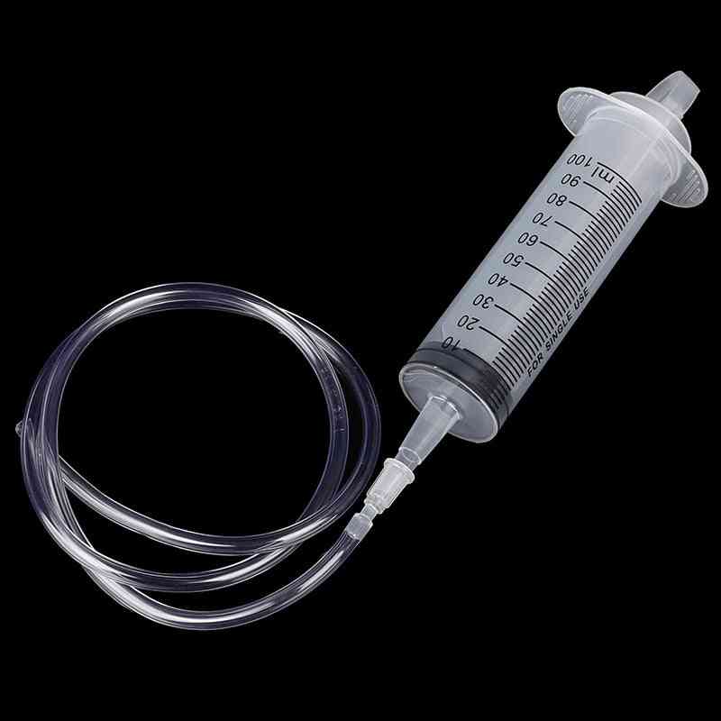 Reusable Pump, Measuring Syringe With Tube Feeding Ink