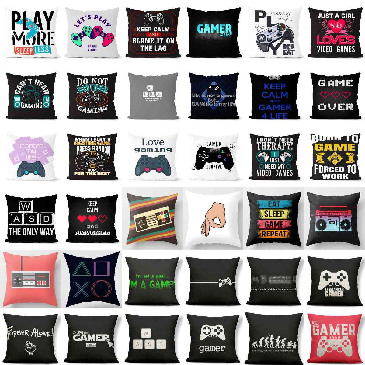 Videogiochi fan super hot, cuscini decorativi, federe per cuscini