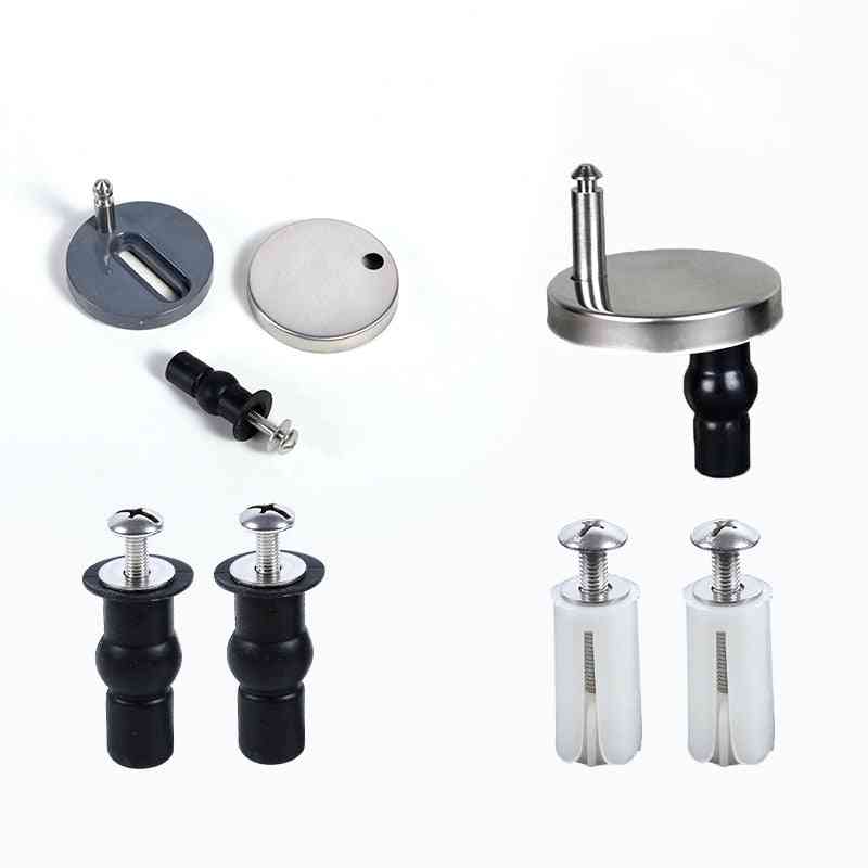 Fittings Screws Toilet Lid Cover Connectors Bolts Accessories