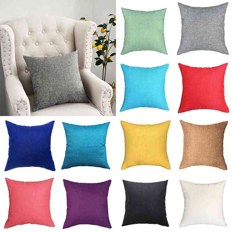 Linen Sofa Cushion Cover / Pillowcases