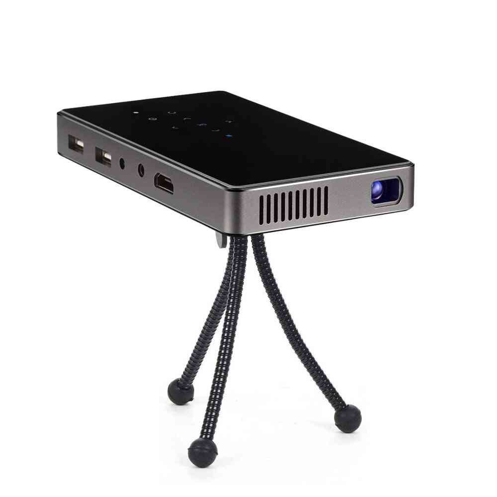 Ct50 Dlp Projector, Android 7.1 Os Wifi, Bluetooth With Battery For Home Theater
