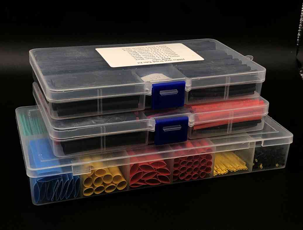 Assorted Polyolefin, Heat Shrink Tube Cable, Sleeve Wrap Wire Set