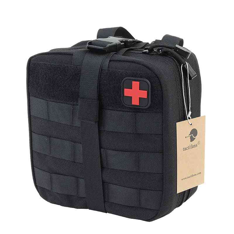 чанта за първа помощ, чанта за кръпки-амфибия с кука и примка, тактически медицински комплект