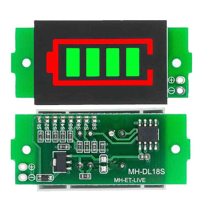 Single Lithium Battery, Capacity Indicator Module, Electric Vehicle Power Tester