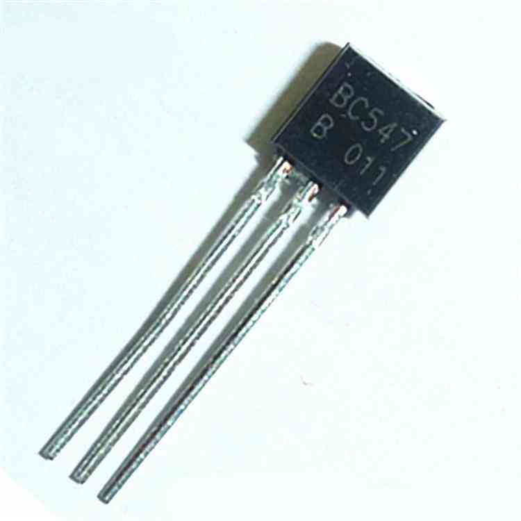 Bc547, tranzistor 45v 0.1a la-92 npn
