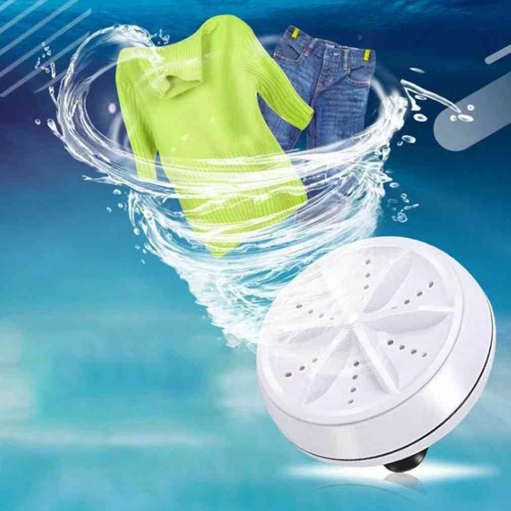 Mini machine à laver rotative personnelle turbo portable