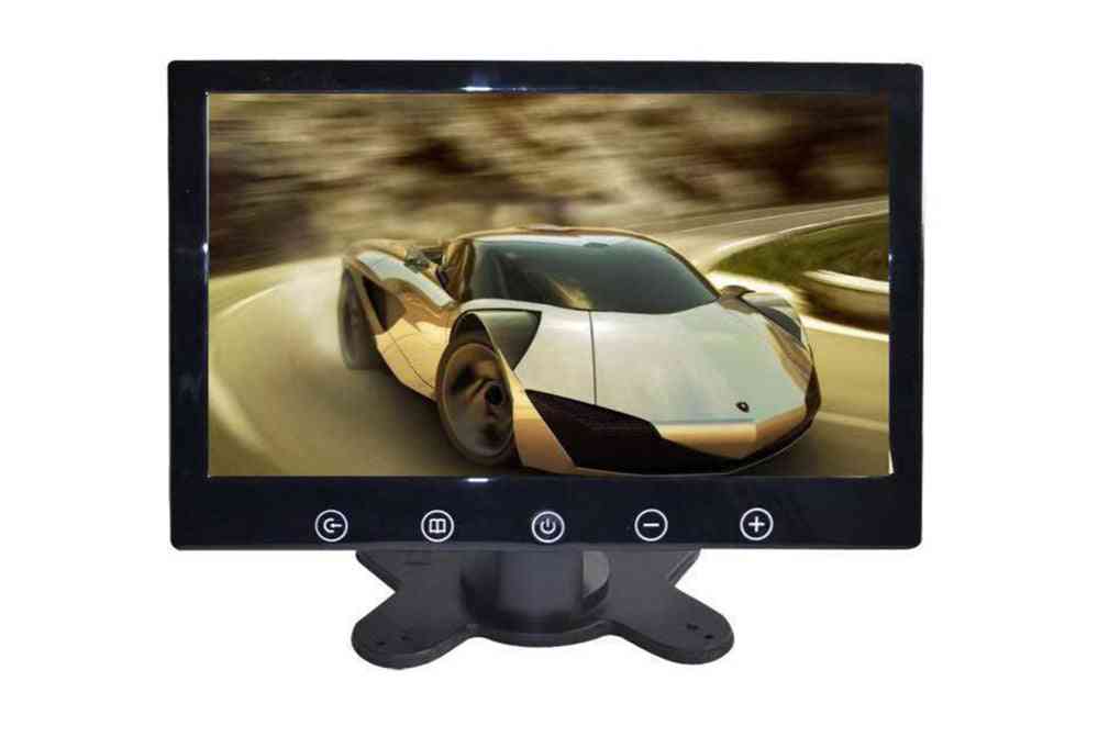 Přenosný- monitor monitoru automobilu, podpora pal / ntsc, video vstup