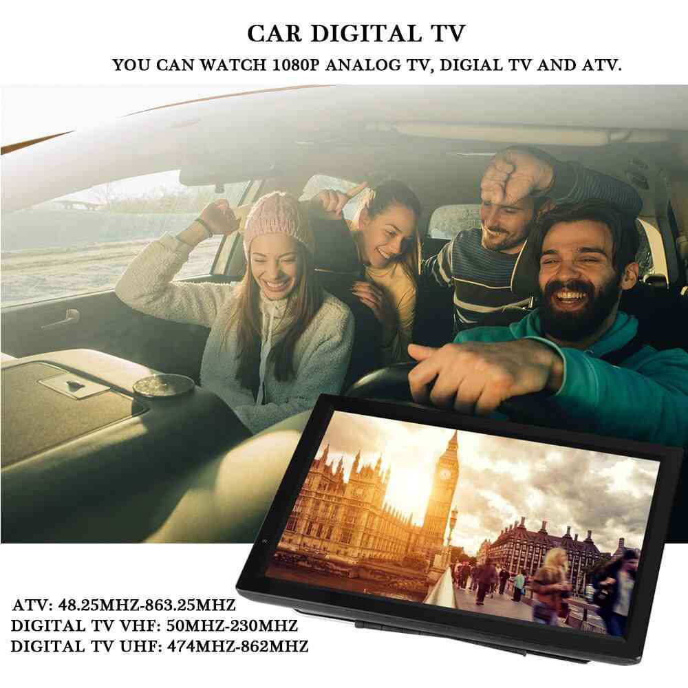 Mini Television- Atv/ Uhf/ Vhf Digital Tv