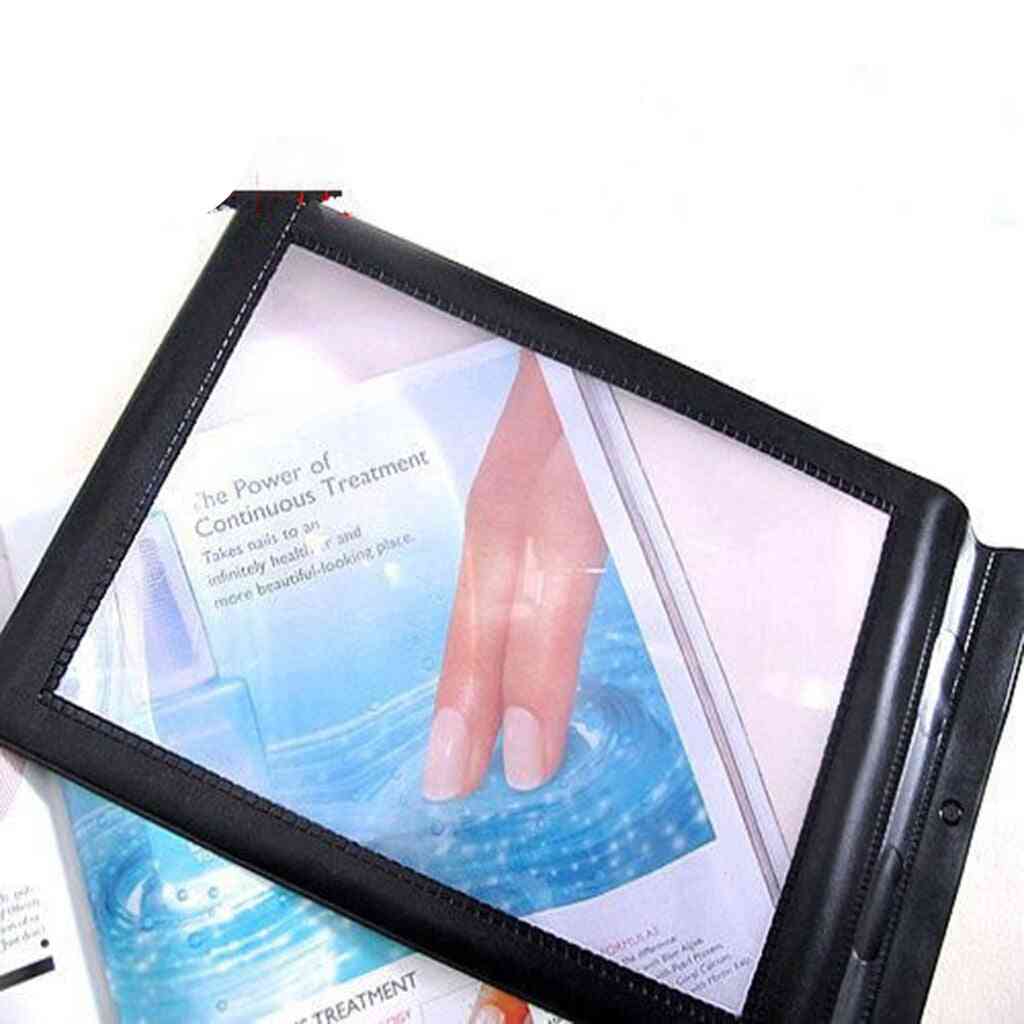 A4 Magnifier Magnifying Glass Book Reading Lens