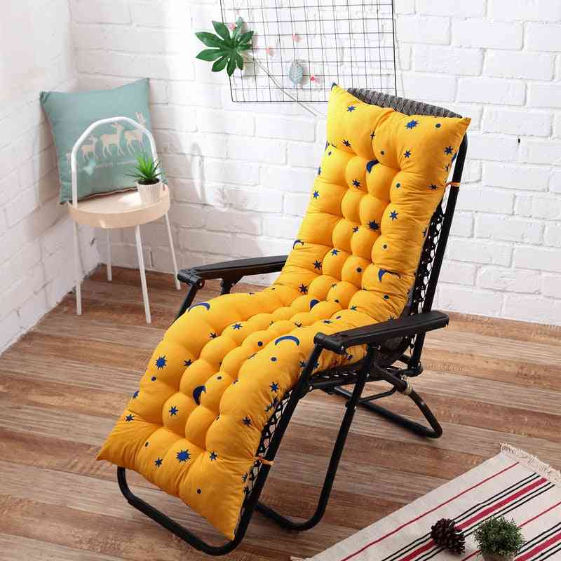 Recliner Soft Back Rocking Chair Solid Color Cushion