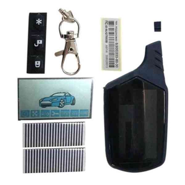 Two-way Lcd Display & Lcd Keychain Body Case, Remote Control, Car Alarm System