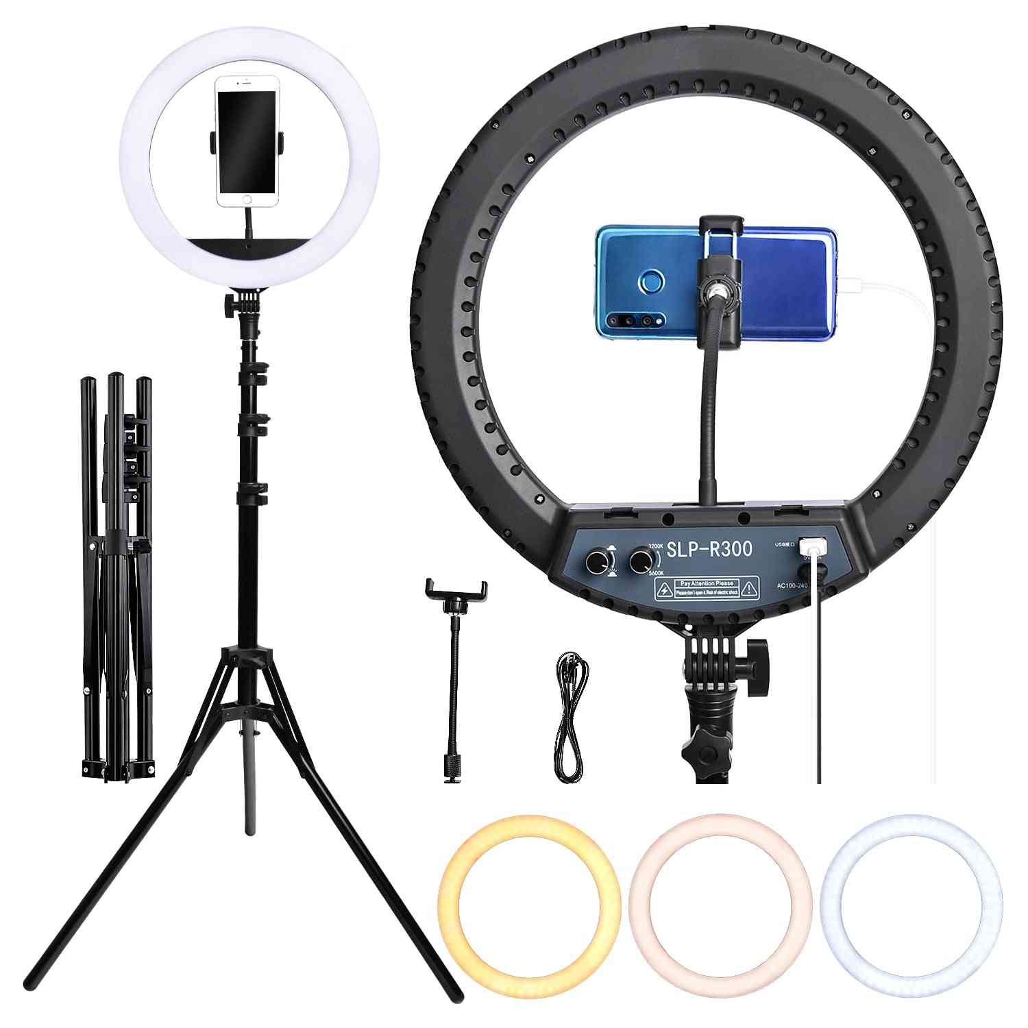 Selfie Photo Photography Lighting Ringlight Lamp With Tripod Stand